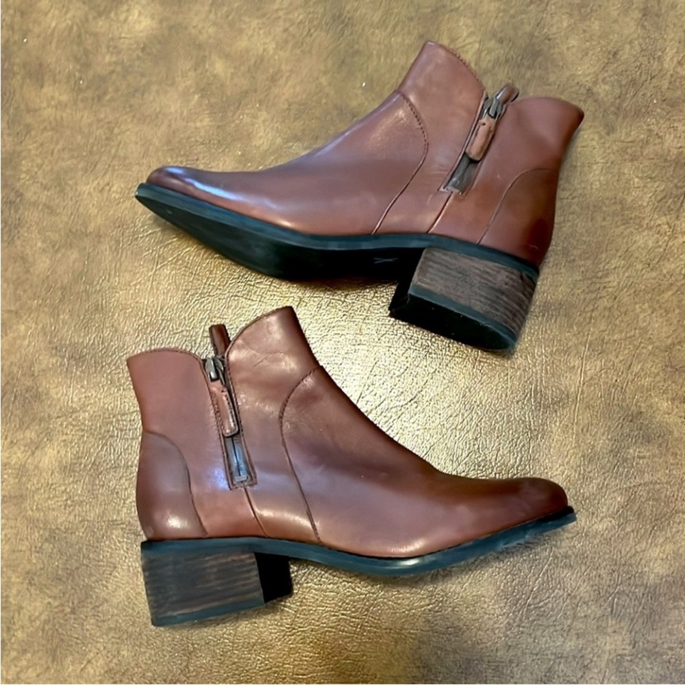 Cole Haan Brown Ankle Boots